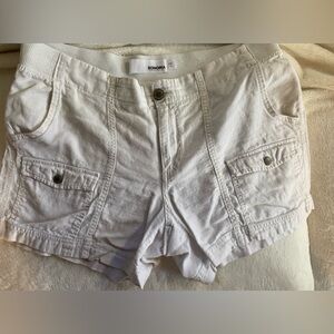 Sonoma Women's Cream Cargo Shorts